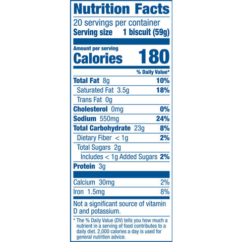 Pillsbury Grands! Value Pack Southern Style Biscuits, 20 Count