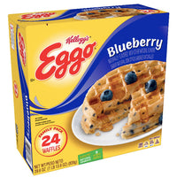 Kellogg's Eggo Blueberry Waffles, 24 Ct - Water Butlers