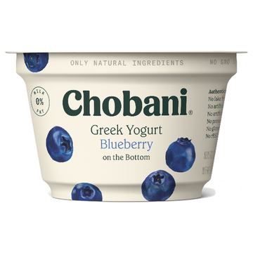 Chobani Greek Yogurt, Blueberry, 5.3oz
