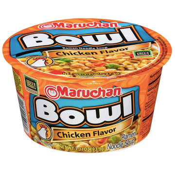 Maruchan Bowl Chicken Flavor, 3.31 oz.