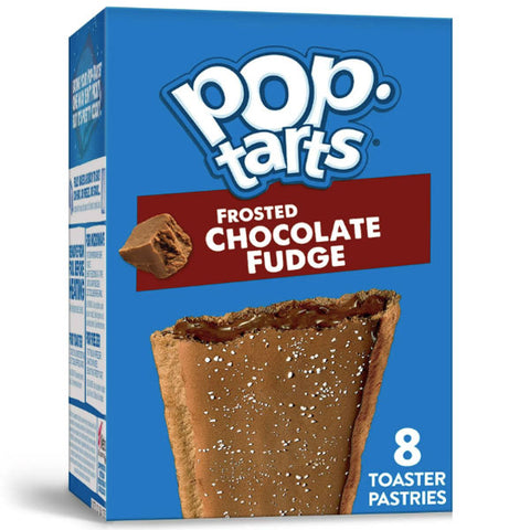PopTarts Toaster Pastries, Breakfast Foods, Frosted Chocolate Fudge, 8 Ct