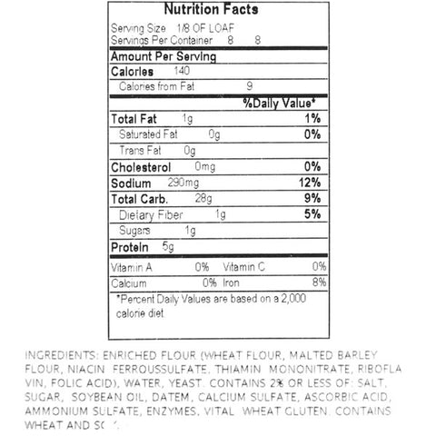 Freshness Guaranteed French Loaf Bread Baguette, 14 oz