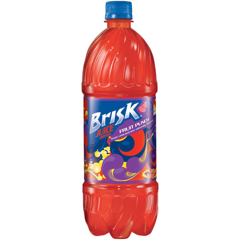 Brisk Fruit Punch Iced Tea, 1L Bottle