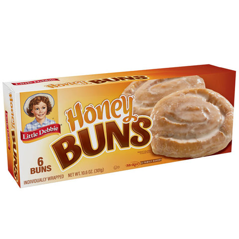 Little Debbie Honey Buns, 10.6 oz, 6 Count