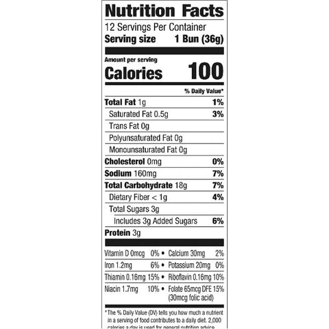 Pepperidge Farm Bakery Classics Butter Slider Buns, 15 oz, 12 Ct - Water Butlers