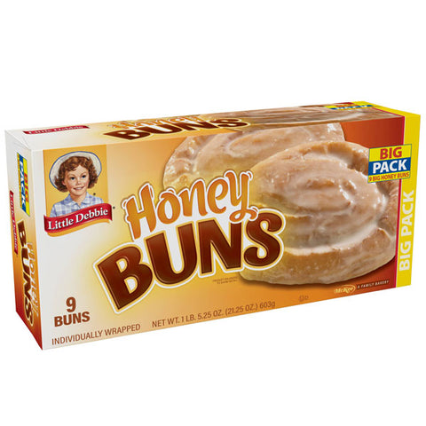 Little Debbie Honey Buns, 21.25 oz, 9 Count