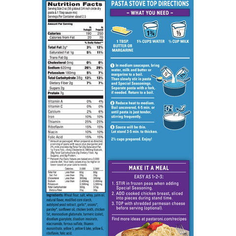 Pasta Roni Butter & Garlic Angel Hair Pasta, 4.7 oz - Water Butlers