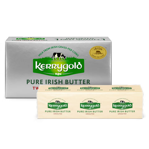 Kerrygold Unsalted Pure Irish Butter, 8 Oz., 2 Count