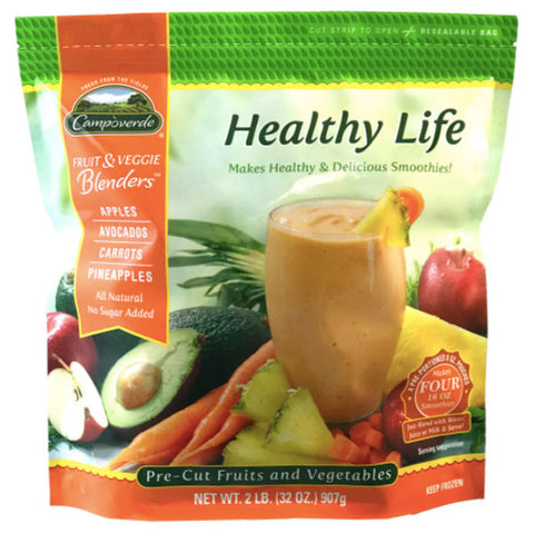Campoverde Fruit & Veggie, Healthy Life Blend Blenders, 32 oz - Water Butlers