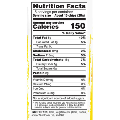 Tostitos Cantina Thin and Crispy Tortilla Chips, Party Size, 15 oz
