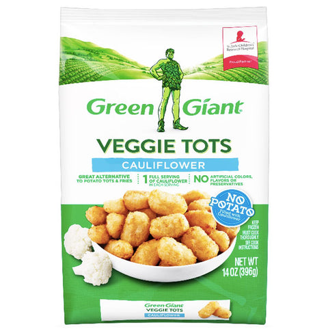 Green Giant Veggie Tots Cauliflower, 14oz - Water Butlers