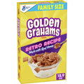Golden Grahams Breakfast Cereal, Family Size, 18.9 oz