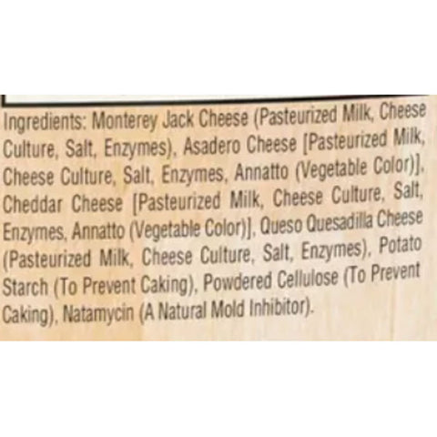 Sargento Finely Shredded 4 Cheese Mexican Blend, 8 oz.