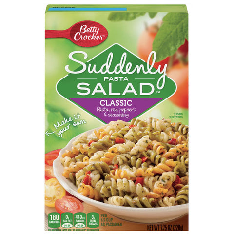 Betty Crocker Suddenly Pasta Salad Classic, 7.75 oz - Water Butlers