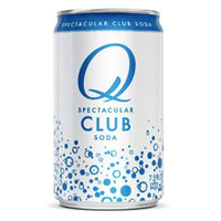 Q Drinks Club Soda, 7.5 fl oz Cans, 4 Ct - Water Butlers