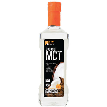 BetterBody Foods Organic Coconut MCT Oil, 16.9 fl oz