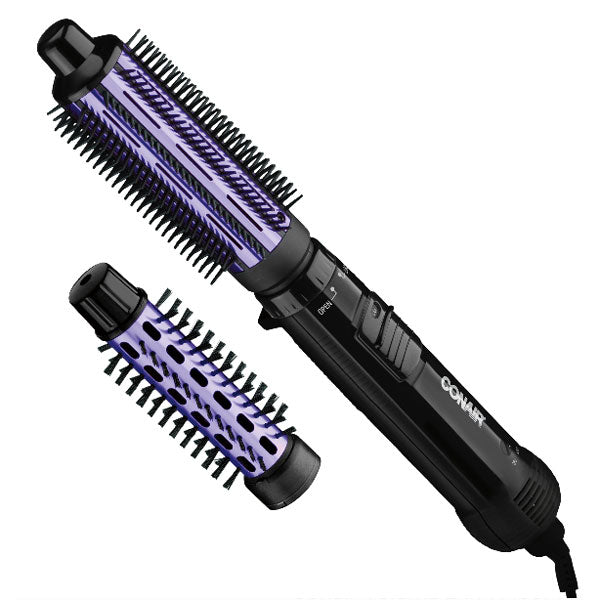 Conair Volume 2 in 1 Hot Air Brush Curling Brush Bristle Brush Water Butlers