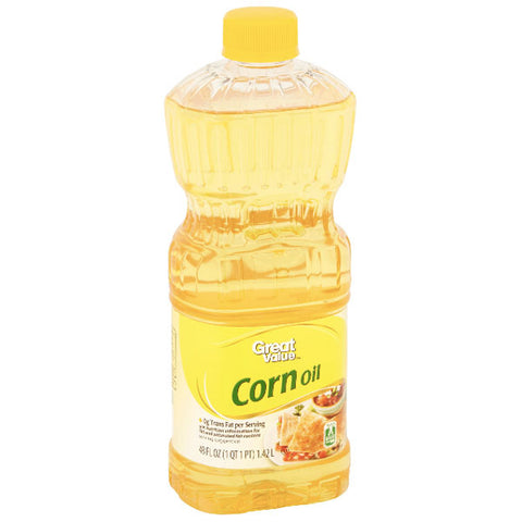 Great Value Corn Oil, 48 fl oz - Water Butlers