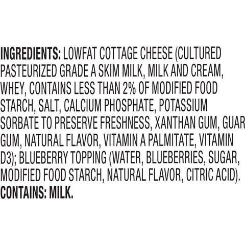 Breakstone's Cottage Doubles Blueberry Cottage Cheese, 4.7 oz