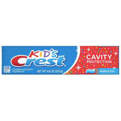 Crest Kid's Cavity Protection Toothpaste, Sparkle Fun Flavor, 4.6 oz