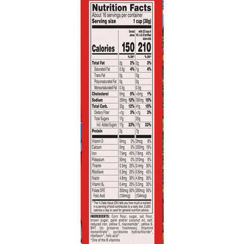 Cap'n Crunch Original Cereal, Family Size, 22.1 oz