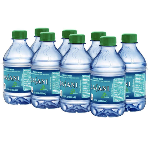 Dasani Purified Water, 12 Fl. Oz., 8 Count - Water Butlers