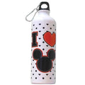 Disney Mickey Heart Aluminum Water Bottle