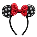 Disney Minnie Mouse Polka Dot Sequin Ears Headband for kids and adults