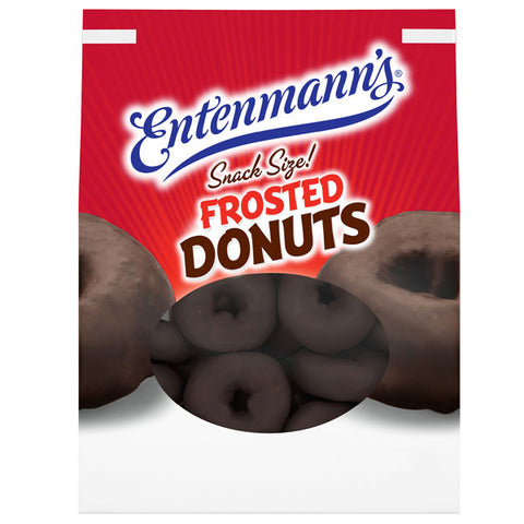Entenmann's Frosted Bagged Donuts, 10 oz.