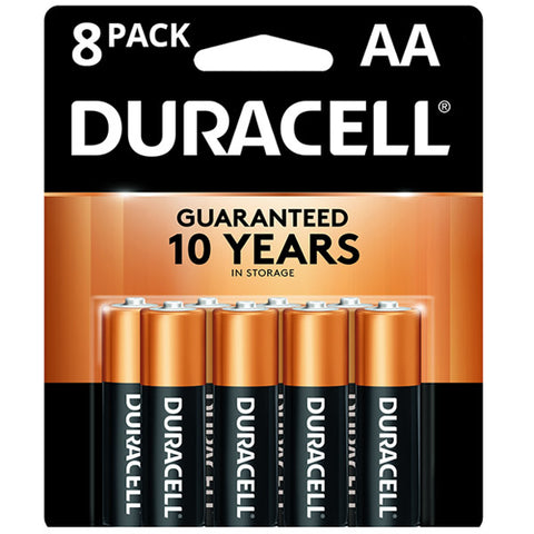 Duracell 1.5V Coppertop Alkaline AA Batteries