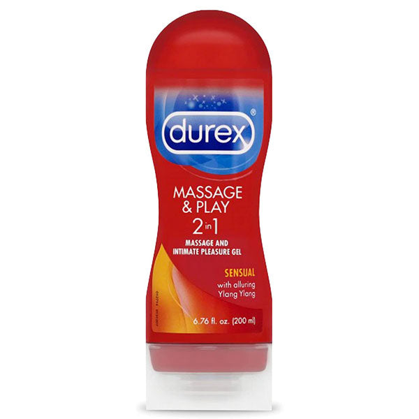 Durex Sensual Massage & Play 2 in 1, Massage Gel and Personal Lubrican Water Butlers Durex Sensual Massage & Play 2 in 1, Massage Gel and Personal Lubrican Water Butlers