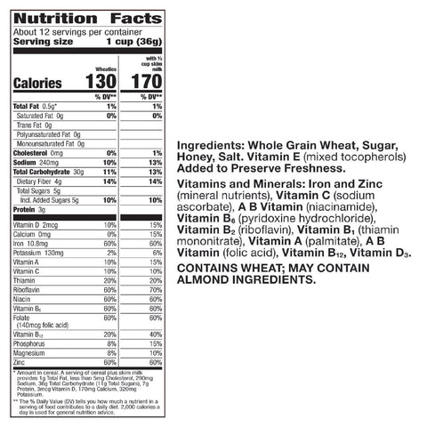 Wheaties Breakfast Cereal, Breakfast of Champions, 100% Whole Wheat Flakes, 15.6 oz