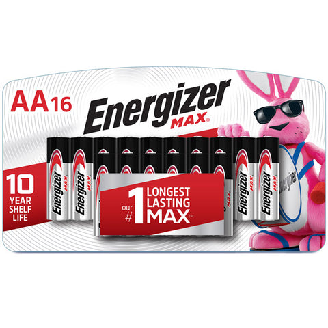 Energizer MAX AA Batteries, Alkaline Double A Batteries
