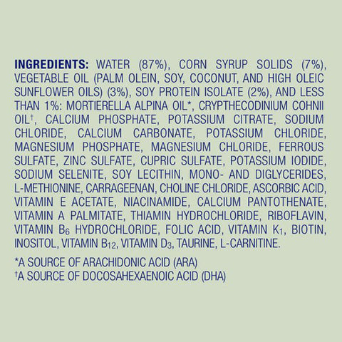 Enfamil ProSobee Soy-Based Infant Formula for Sensitive Tummies, Lactose-Free, Milk-Free, and DHA for Brain Support, Plant-Sourced Ready-to-Use Nursette Bottle, 32 Fl Oz