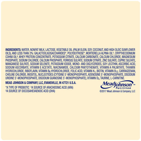 Enfamil Infant Formula, Milk-based Baby Formula with Iron, Omega-3 DHA & Choline, Ready-to-Use Liquid Bottle, 32 Fl Oz