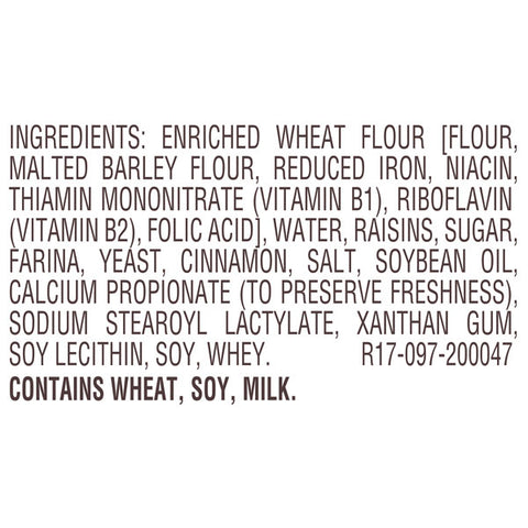 Thomas' Cinnamon Raisin English Muffins, 6 Count