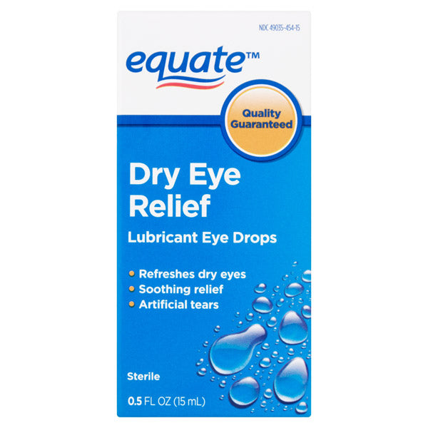 Water Butlers | Equate Lubricant Eye Drops for Dry Eye Relief, 0.5 oz Water Butlers | Equate Lubricant Eye Drops for Dry Eye Relief, 0.5 oz