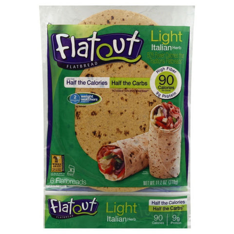 Flatout Flatbread Italian Herb, 6 Count