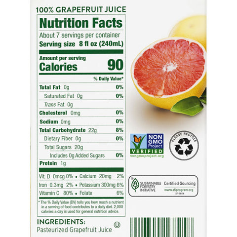 Florida's Natural Ruby Red Grapefruit Juice, 52 oz.