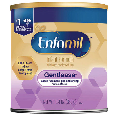 Enfamil NeuroPro Gentlease Infant Formula for Fussiness, Gas, and Crying Powder, 12.4 Oz