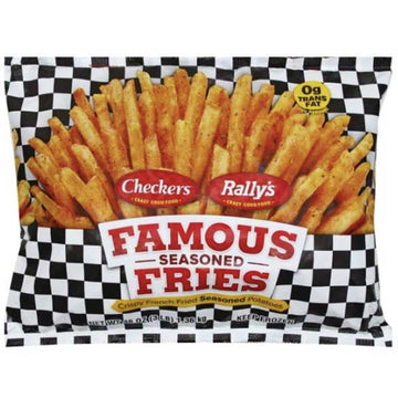 Checkers Rally's Famous Seasoned Fries, 48 oz