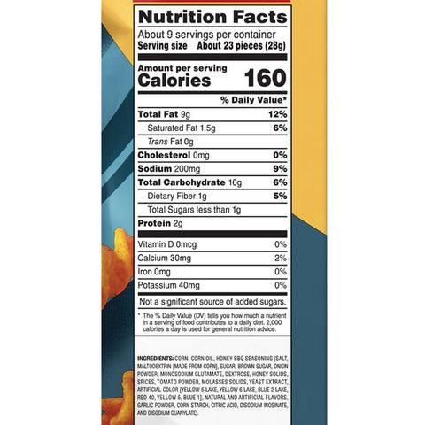 Fritos Flavor Twists Honey BBQ Corn Snacks, 9.25 oz.