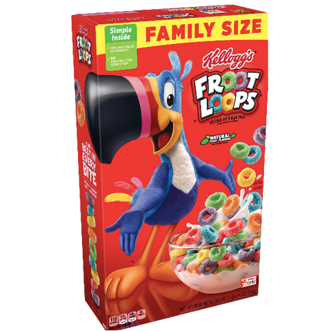 Kellogg's Froot Loops Family Size 19.4 oz - Water Butlers