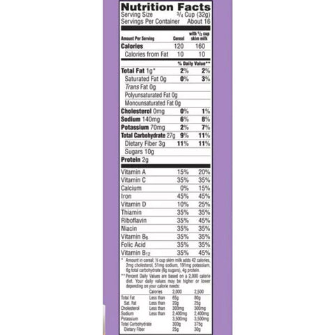 Special K Fruit & Yogurt Cereal Value Size 19.1 oz - Water Butlers