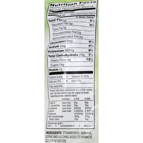 Great Value Strawberry Banana fruit Blend, 48 oz