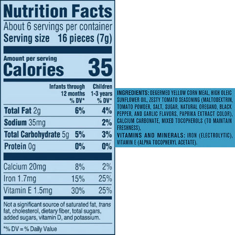 Gerber Lil' Crunchies Garden Tomato, 1.48 oz