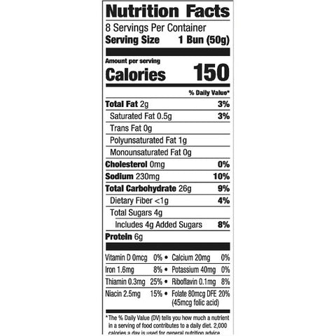 Pepperidge Farm Top Sliced Sweet Hawaiian Hot Dog Buns, 14 oz, 8 Ct - Water Butlers