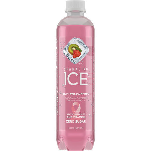 Sparkling Ice Sparkling Water, Kiwi Strawberry, 17 Fl Oz – Water Butlers