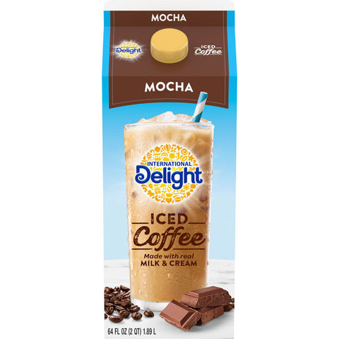 International Delight Mocha Iced Coffee, 64 oz.