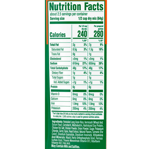 Knorr Rice Sides Chicken, 5.6 oz